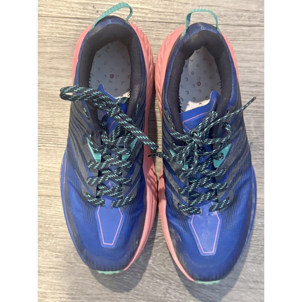Hoka One One Speedgoat 4 Vibram Women's Trail Running Sneaker Shoes US Size 10 - Picture 2 of 8